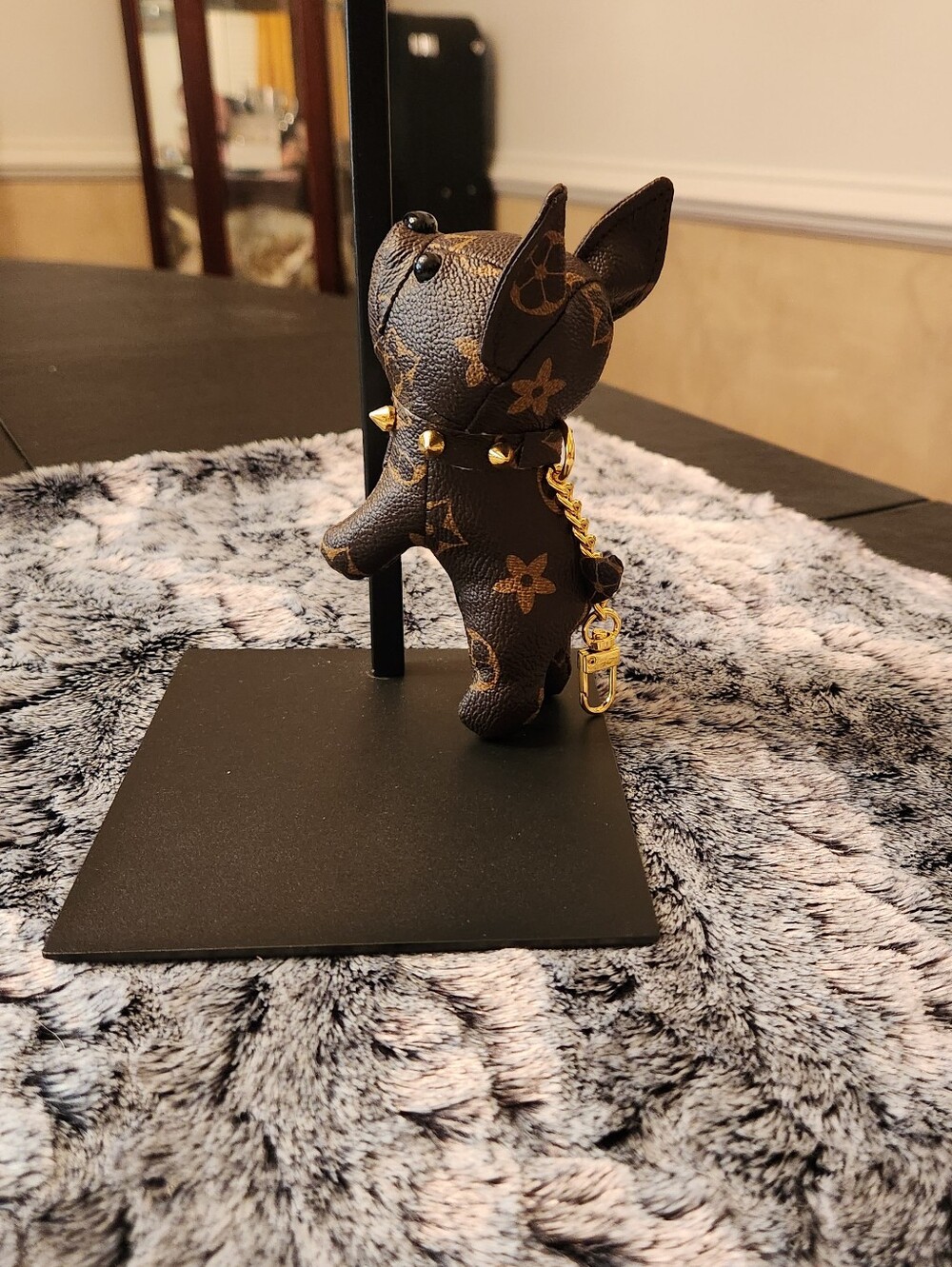 French Bulldog Bag Charm-Brown-NWOT - Picture 5 of 6